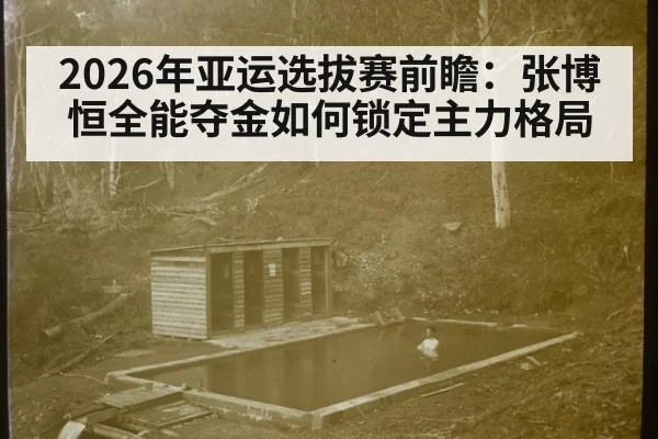 2026年亚运选拔赛前瞻:张博恒全能夺金如何锁定主力格局